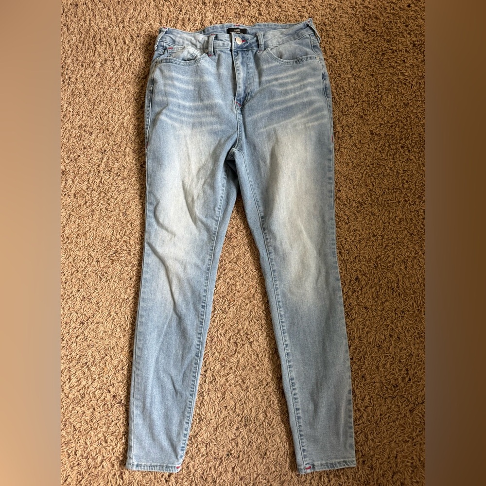 True Religion Halle High Rise Super Skinny Jeans Light Blue size 30 - Picture 1 of 14